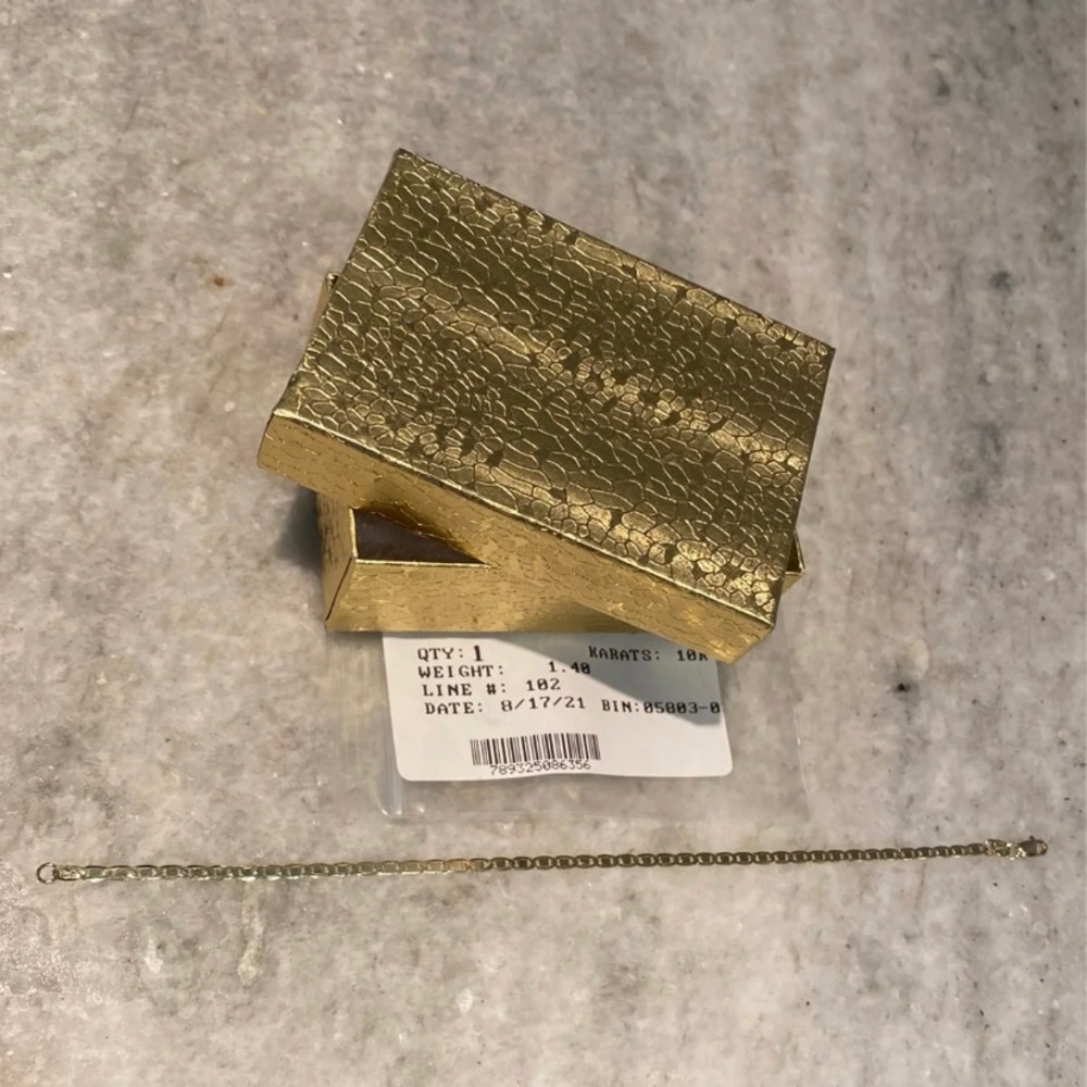 10k Gold Mariner Bracelet